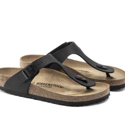 BIRKENSTOCK  GIZEH BLACK SIZE 9 (Women)