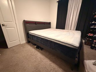 King Size Bed Frame and Matress