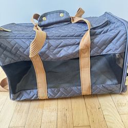 Sherpa Quilted Soft-Sided Pet Carrier