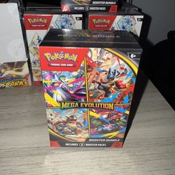 Mega evolutions booster bundle