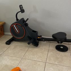 ECHANFIT Magnetic Rowing Machine for Home use，Foldable Rower Whit 350 LB Weight Capacity 16 Levels