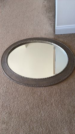 Mirror set 30x40 oval