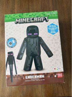 Inflatable Minecraft Enderman costume