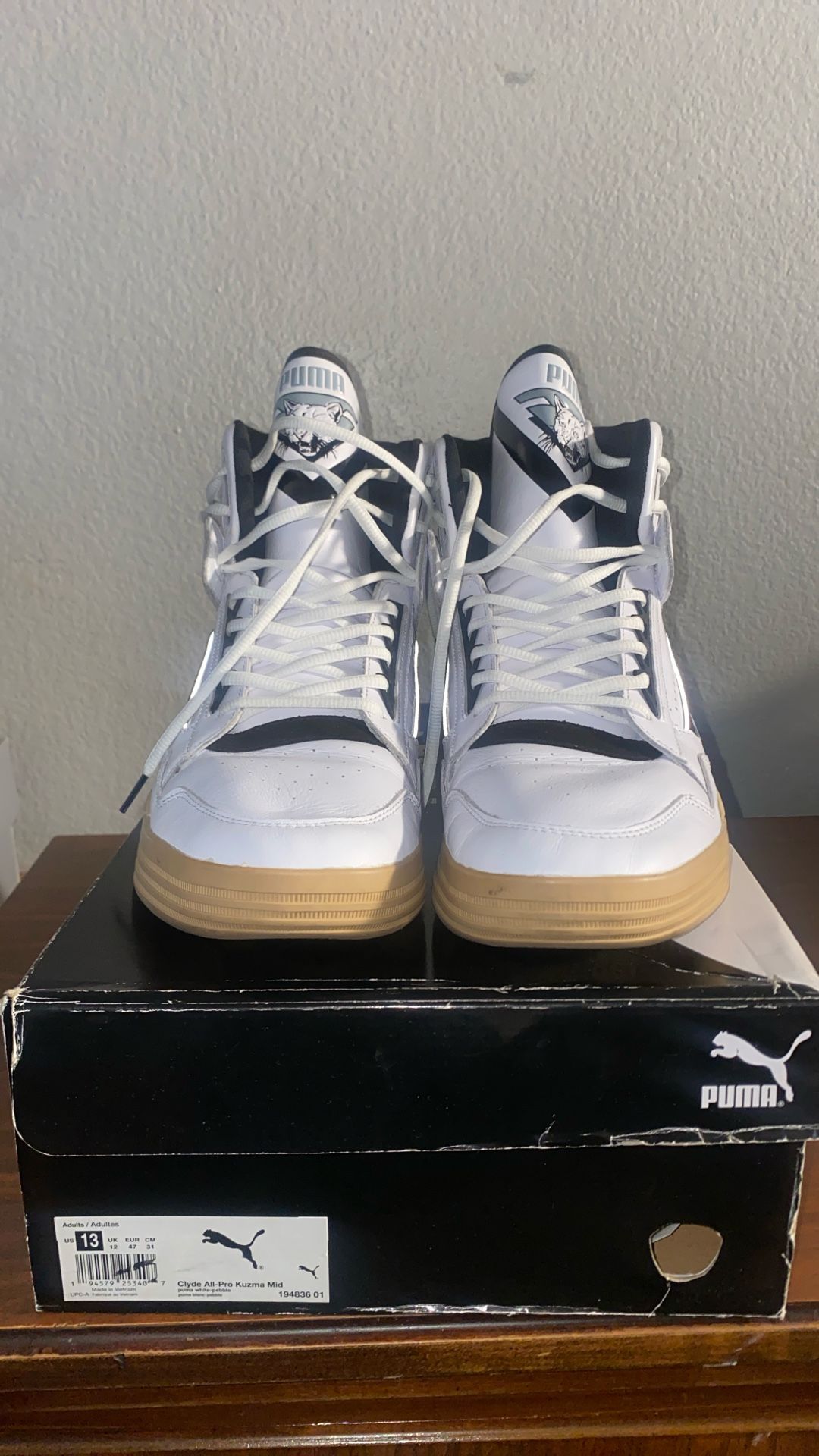 Puma Clyde All-pro Kuzma Mid Size 13