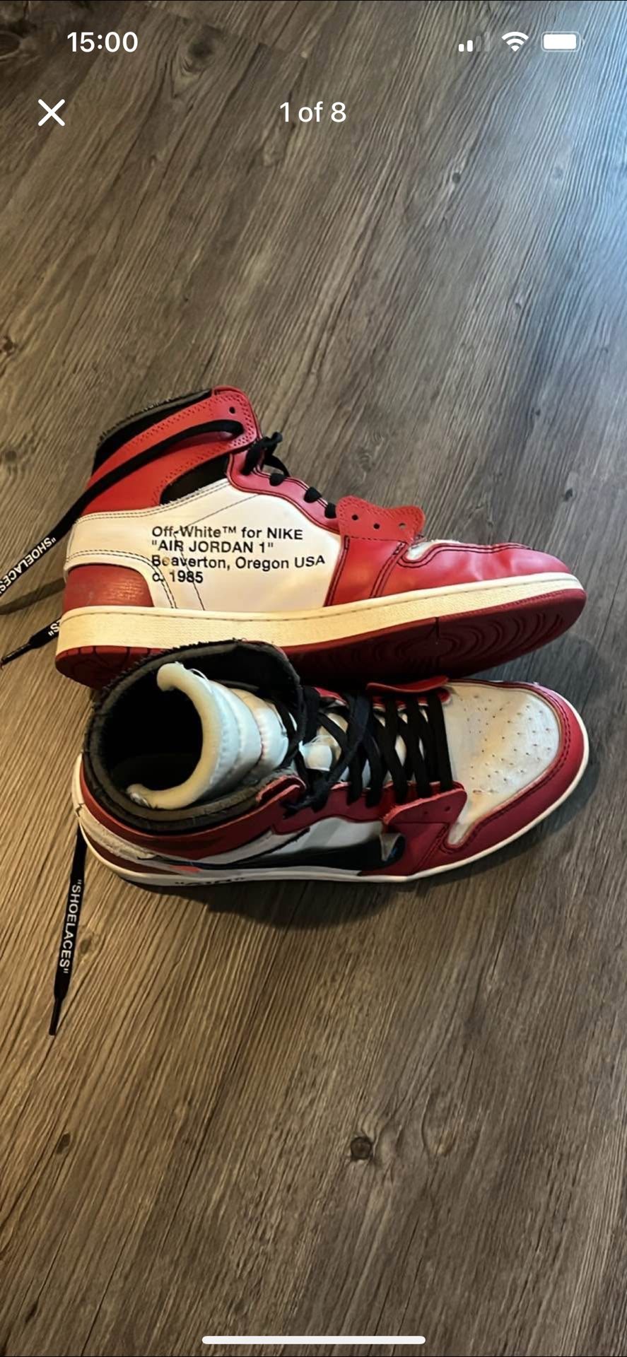 Jordan 1 Retro High Off-White Chicago