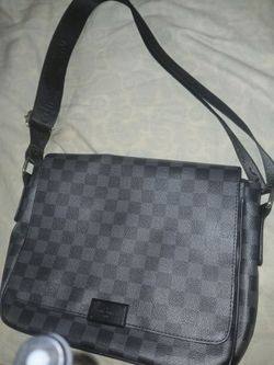 Louis Vuitton District PM N41260 Damier Graphite Canvas Shoulder Crossbody Bag
