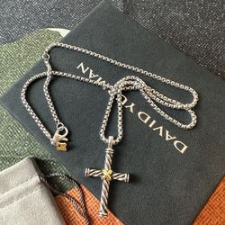 David Yurman Cross Necklace