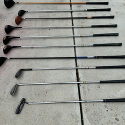 Adult golf clubs set