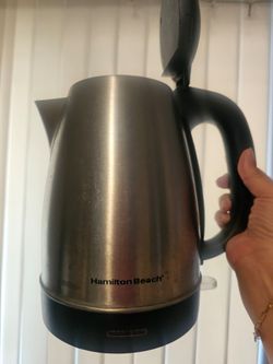 Hamilton Beach stainless steel electric kettle