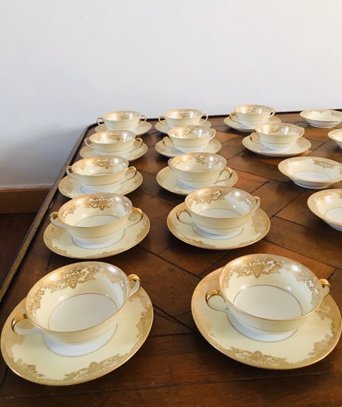 Vintage Noritake China tea set 36 pieces