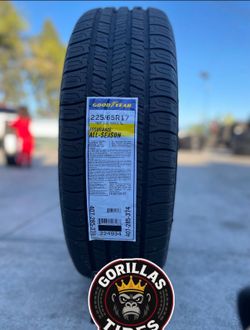 225/65/17 GOODYEAR ASSURANCE ALL SEASON 4 NEW TIRES INSTALLED ✅ INSTALADAS ✅ WE DO ALIGMENT ✅