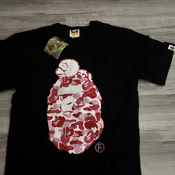 Bape Milo Pink camo tee size small