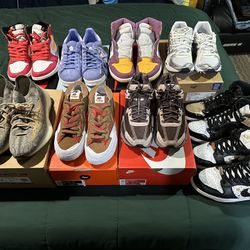 Air Jordan, Nike, Yeezy, Adidas