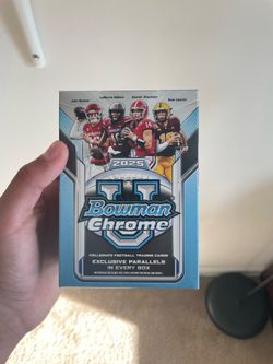 Bowman chrome 2025 collage football cards