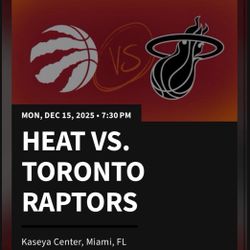 Heat Vs Raptors