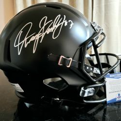 DWAYNE HASKINS SIGNED FULL SIZE REPLICA SPEED HELMET OHIO BUCKEYES BECKETT COA