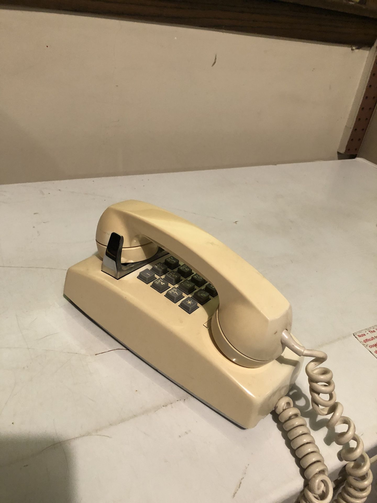 Vintage push button phone