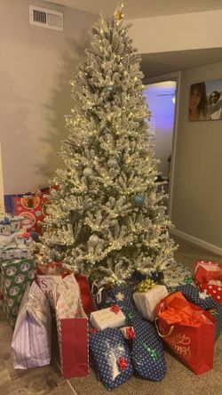 Snowy Christmas Tree