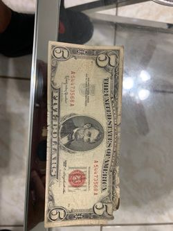 5 dollar bill 1963