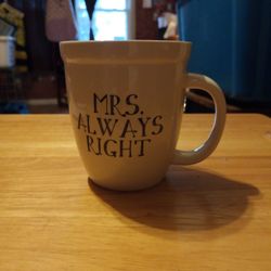 Mrs Always Right Mug