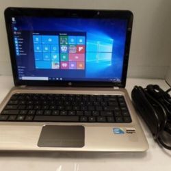 HP 14 Inch Laptop Intel Core i5 CPU 4 GB Ram 500 GB HD DVDRW Webcam HDMI WiFi Bluetooth Windows 10 