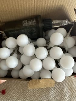 LED Globe Lights 33ft