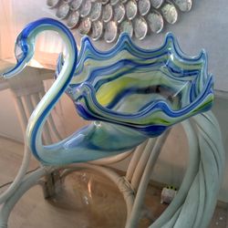 Art Glass Swan