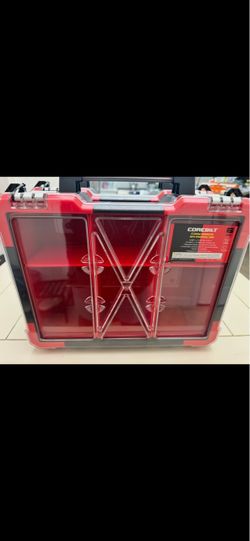 (Corebilt Storage Organizer with 6 Removable Bins