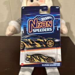 Neon Hotwheels Acura Integra