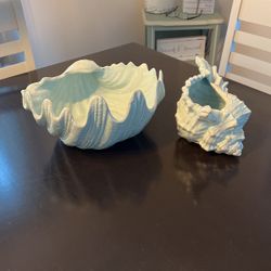 Pair of Decorative Shells 