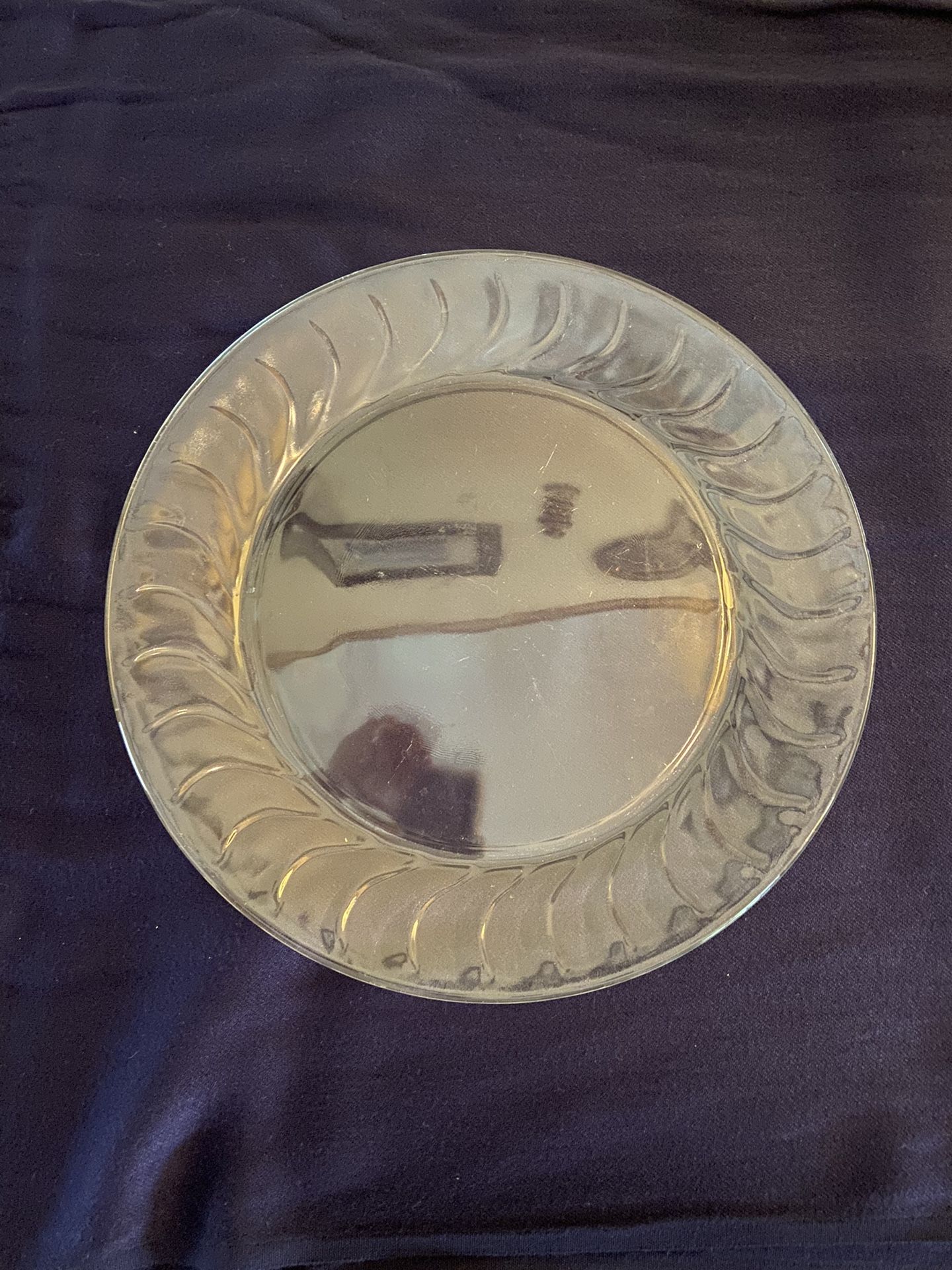 Glass Serving Plate