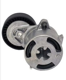 Dayco 89701 Serpentine Belt Tensioner Assembly, which maintains proper tension on an engine's accessory drive belt.