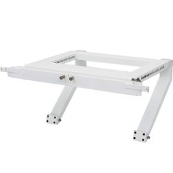 Top Shelf TSB-2438 Universal Heavy Duty Window Air Conditioner AC Support Bracket -Holds Up to 200 lbs., No Drilling or Tools Required, White