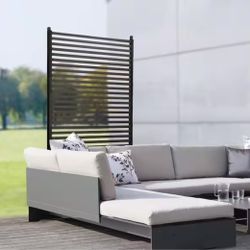 Brown Outdoor Privacy Fence Screen 3 ft. W x 6 ft. H Tall Divider for Outdoor Garden Backyard Patio Decorative