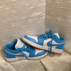 White And Light Blue Air Jordan 