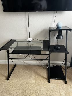 Modern Glass Desk