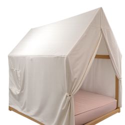 Montessori West Elm Kids Canopy Tent Bed - Twin Size
