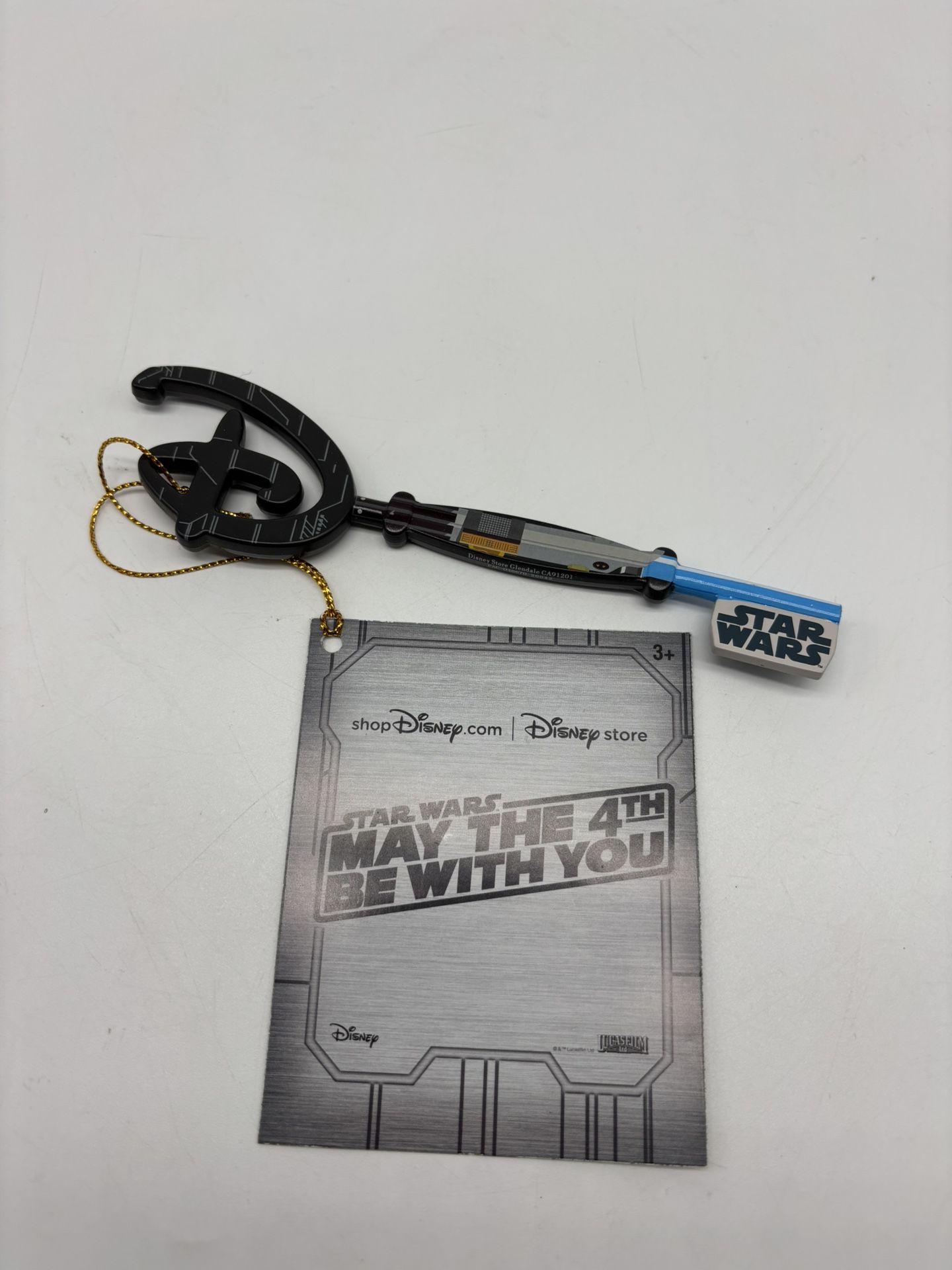 Star Wars May the 4th Be With You Lightsaber 2020 Disney Store Key New NWT