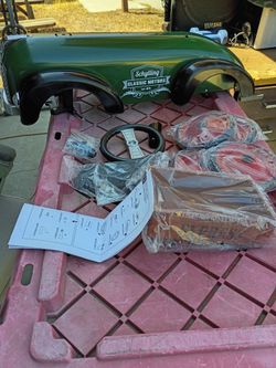 Carro nuevo classico le faltan las 2 barrillas marcadas