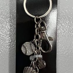 Los Angeles Dodgers Charm Keychain