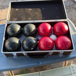 Bocce ball With Case