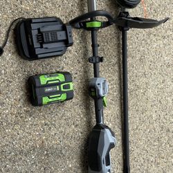 EGO POWER+ Multi-Head System with LINE IQ, POWERLOAD 56-volt 17-in Straight Shaft battery & charger included