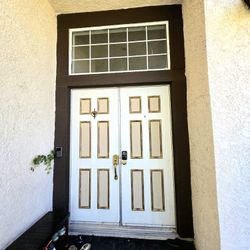 Beautiful Double door 78×60 inch Solid wood