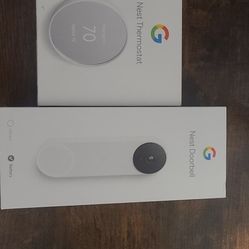 Google Nest Doorbell & Thermostat