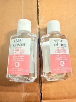 Stay Clean Watermelon Hand Gel Sanitizer 2-Pack