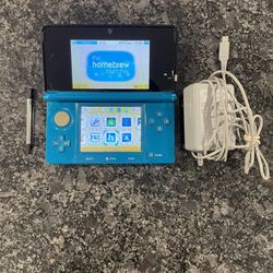 Nintendo 3ds- Aqua Blue