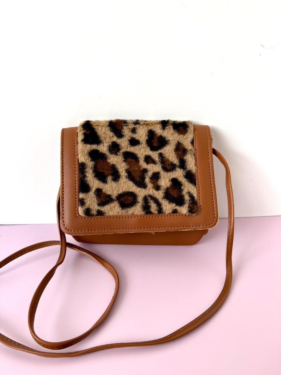 Leopard Print Crossbody 