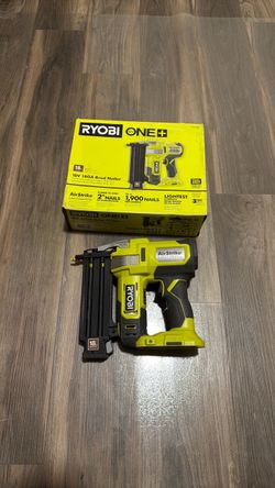 RYOBI ONE+ 18V 18-Gauge Cordless AirStrike Brad Nailer (Tool Only)