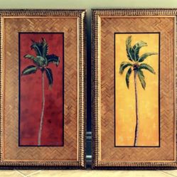 BEACH ART “PALM TREES”