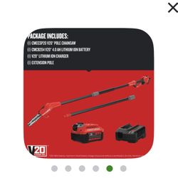 NEW $100 Pole Chainsaw 